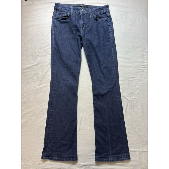Joes Jeans Womens 27 Blue Honey Bootcut Low Rise Dark Wash Curvy Stretch - Picture 1 of 8